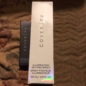 COVER | FX Setting spray + shimmer veil